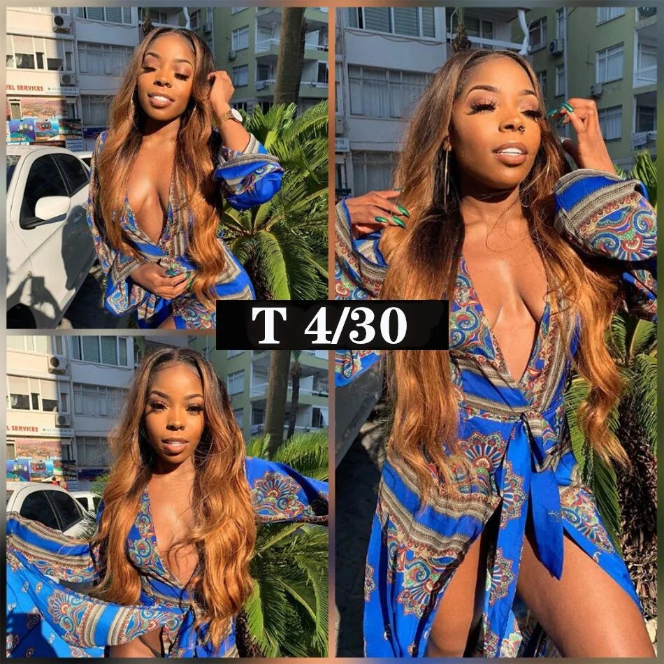 Ombre Body Wave 100% Unprocessed Virgin Brazilian Human Hair