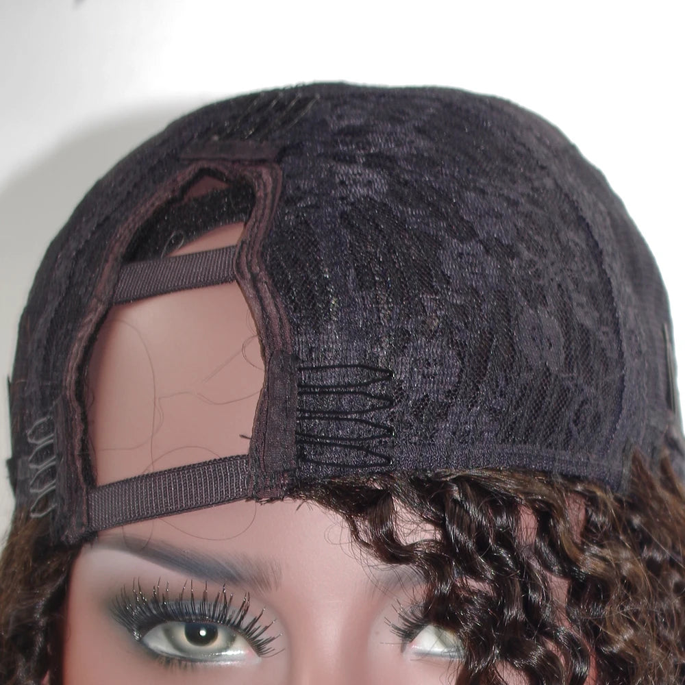Body Wave U Part Unprocessed Human Hair Wigs