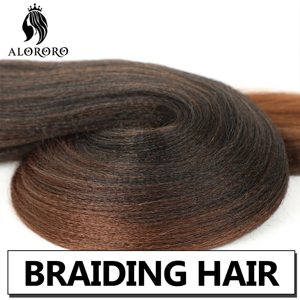 30/42/48 Inch Yaki Synthetic Jumbo Braiding Hair