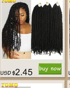 Senegalese Twist Synthetic Crochet Braided Hair - Various Colors Available