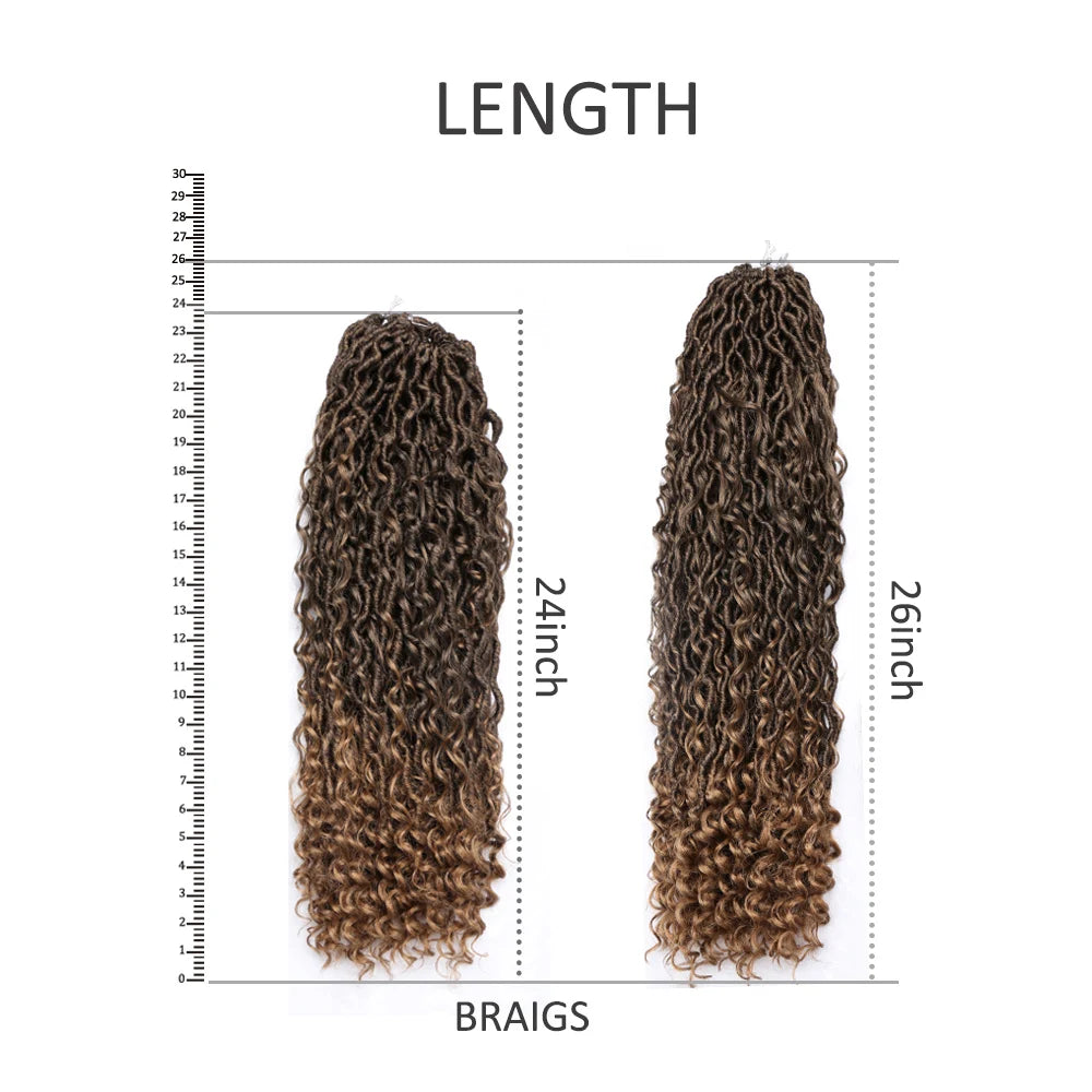 Goddess Locs Synthetic Crochet Hair