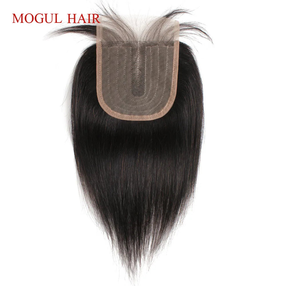 T Lace Middle Part Transparent Lace Closure Remy Human Hair - Various Options Available