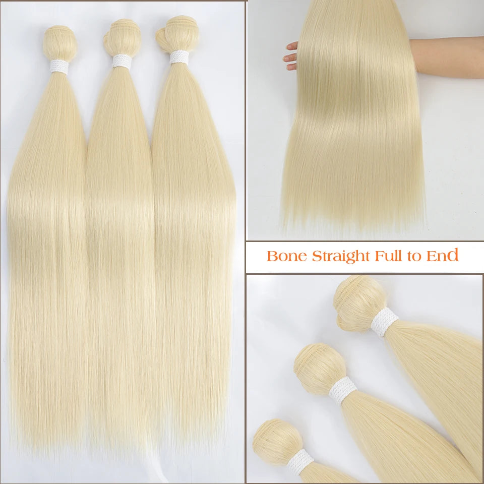 Yaki Straight Synthetic Hair Bundles - Various Colors Available