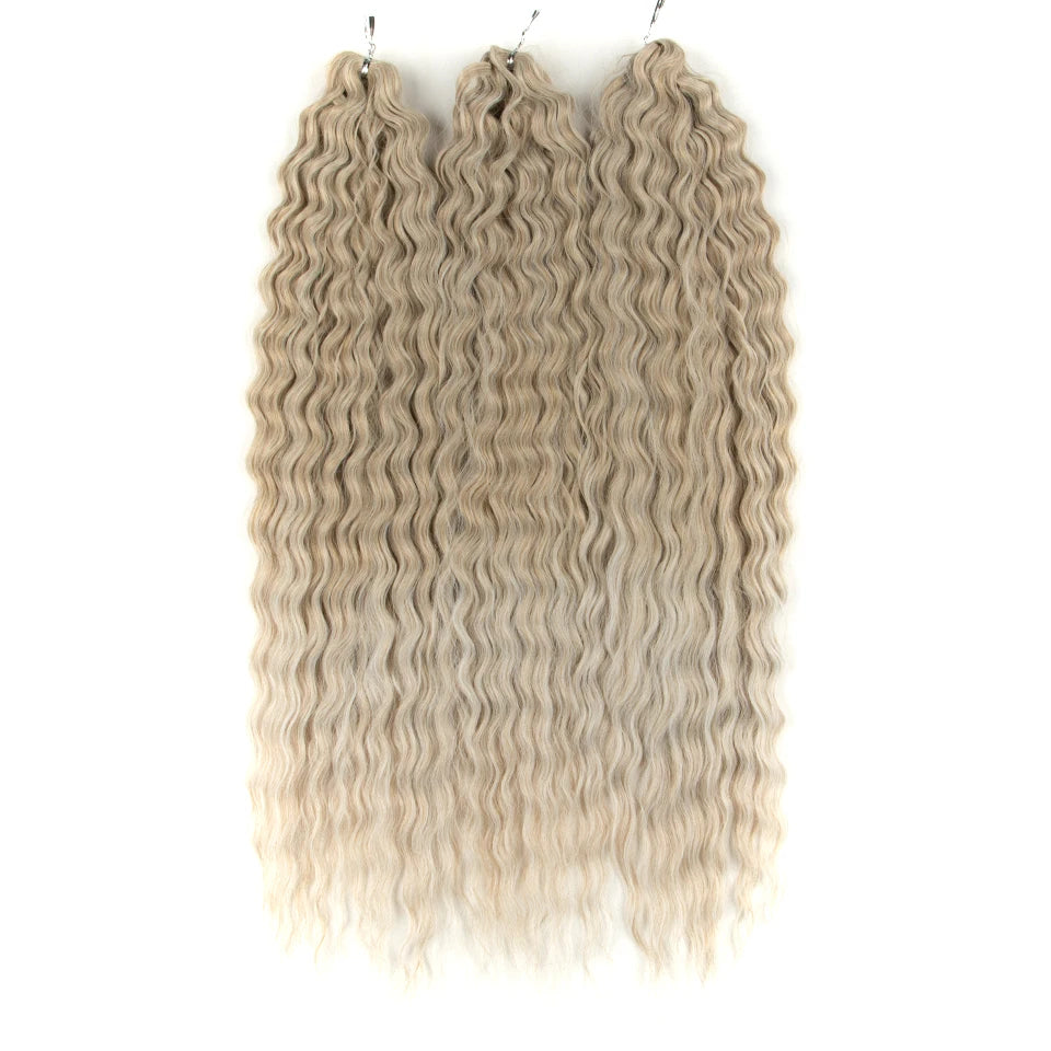 Water Wave Synthetic Crochet Hair - Various Colors Available