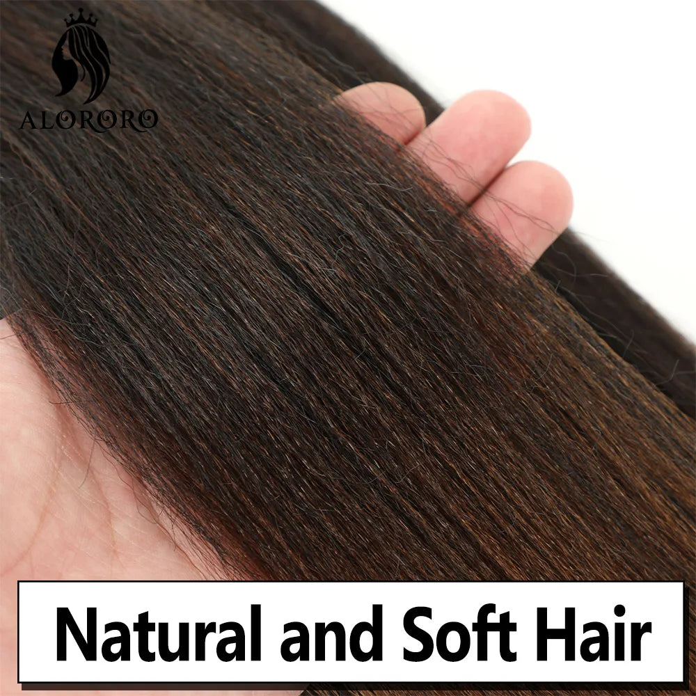 30/42/48 Inch Yaki Synthetic Jumbo Braiding Hair