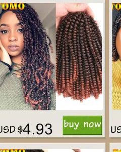 Senegalese Twist Synthetic Crochet Braided Hair - Various Colors Available