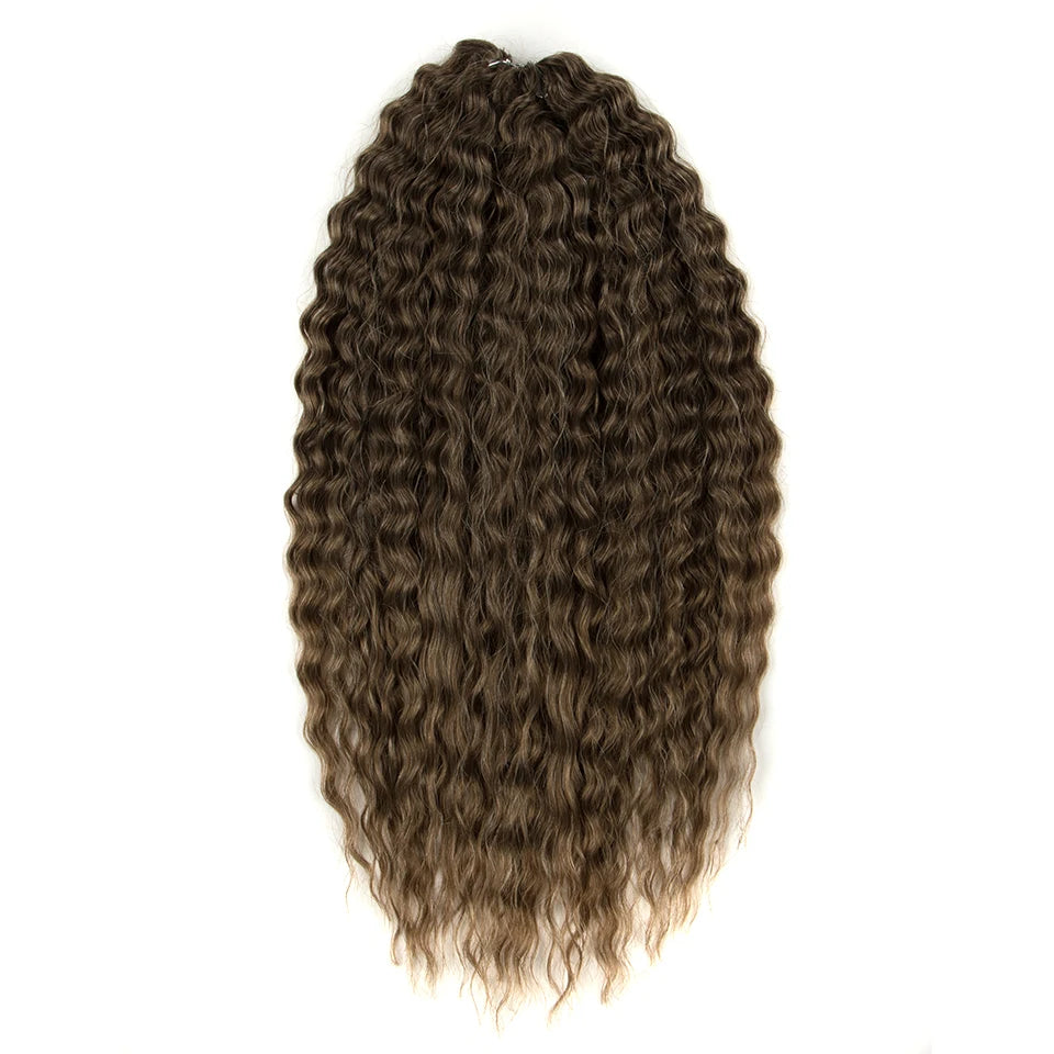 Water Wave Synthetic Crochet Hair 24 Inch - Various Colors Available