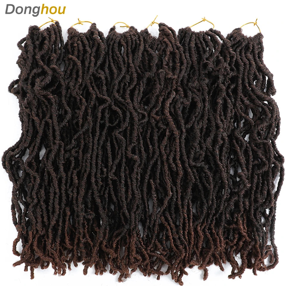 Faux Locs Crochet Synthetic Hair - Various Colors Available