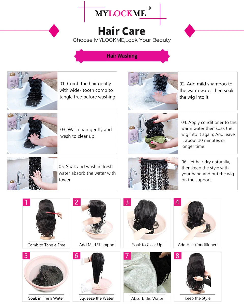 Body Wave - Glueless Human Hair Ready To Wear Lace Front Wig