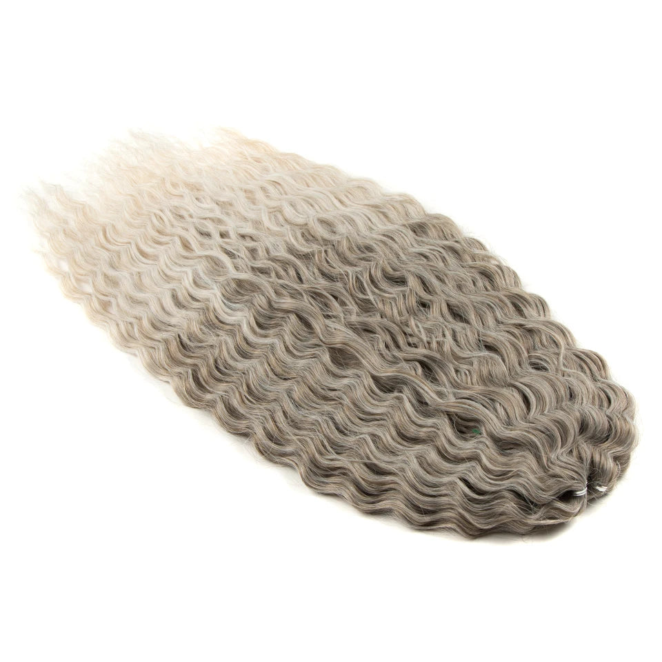 Water Wave Synthetic Crochet Hair 24 Inch - Various Colors Available