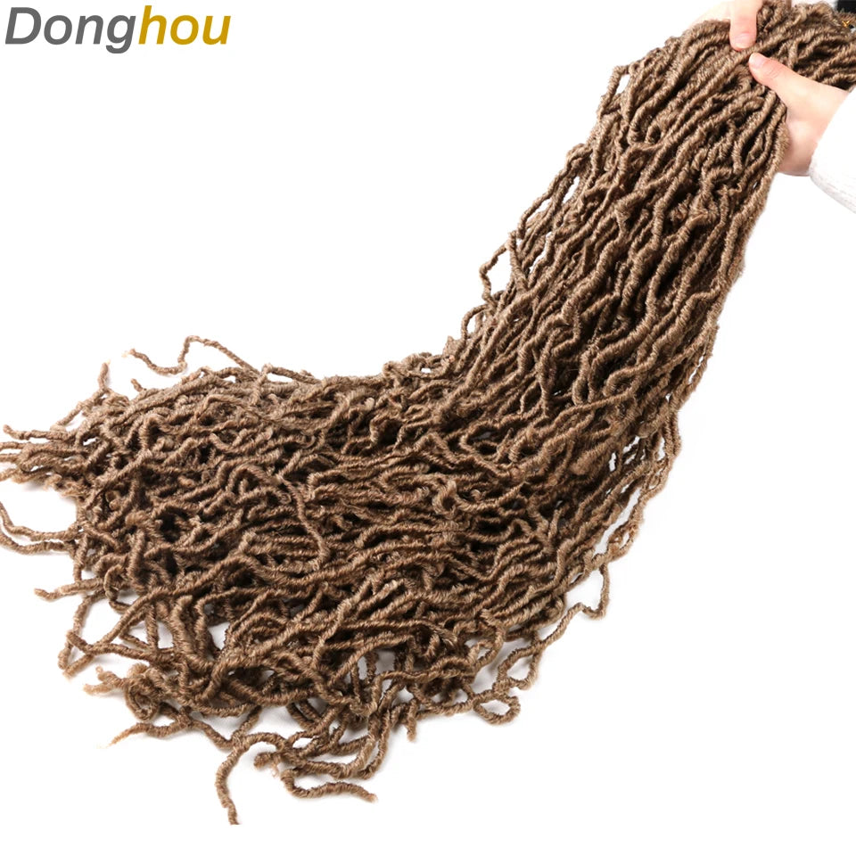 Faux Locs Crochet Synthetic Hair - Various Colors Available
