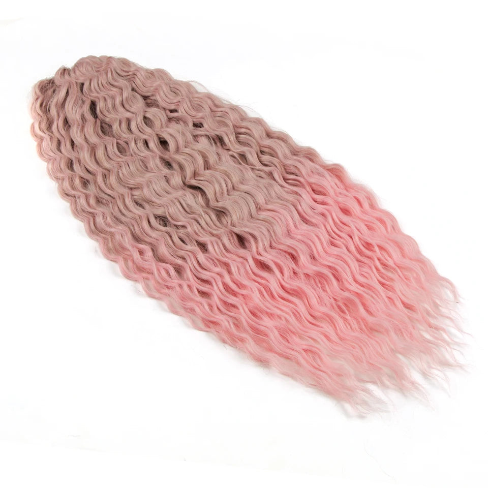 Water Wave Synthetic Crochet Hair - Various Colors Available