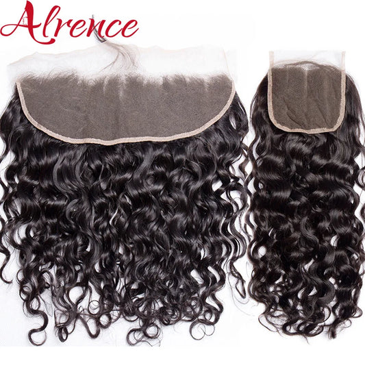 Brazilian Human Hair HD Transparent Lace Frontal or Closures - Various Options Available