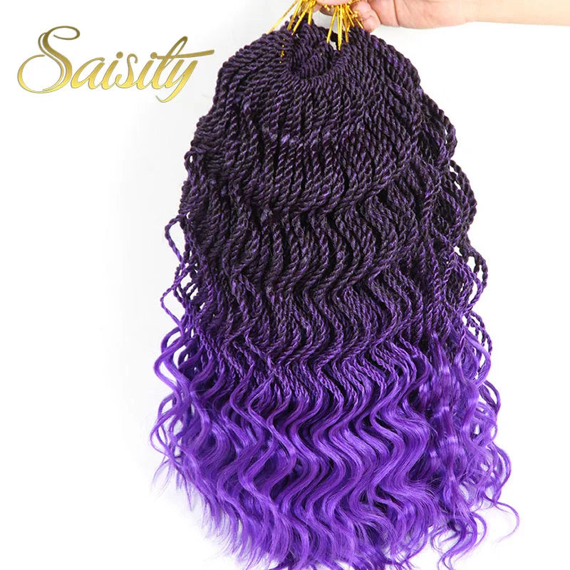 Senegalese Twist Synthetic Crochet Braids - Various Colors Available