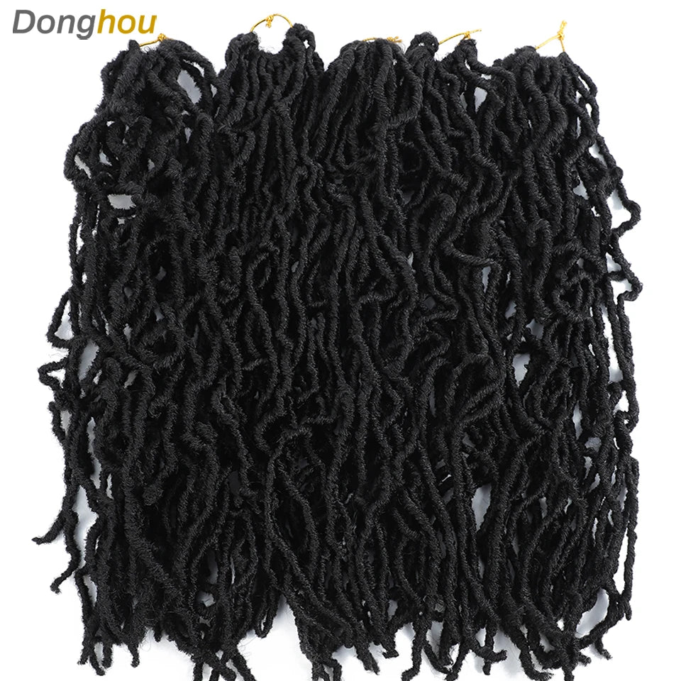 Faux Locs Crochet Synthetic Hair - Various Colors Available