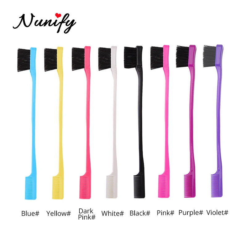 3PC Elastic Melting Lace Headband With Edge Brush/Comb