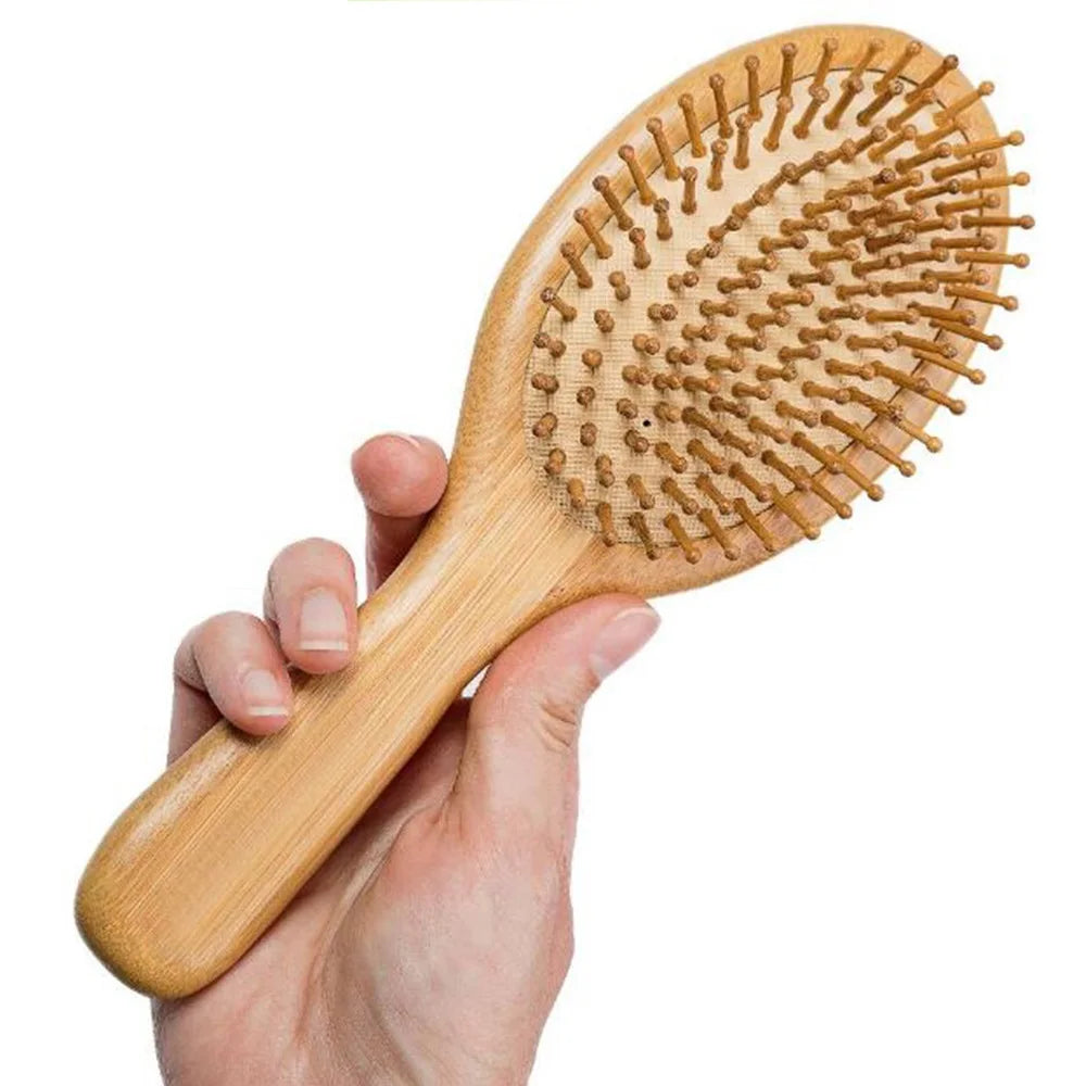 1PC Wood Comb Professional Massage/Detangling Brush