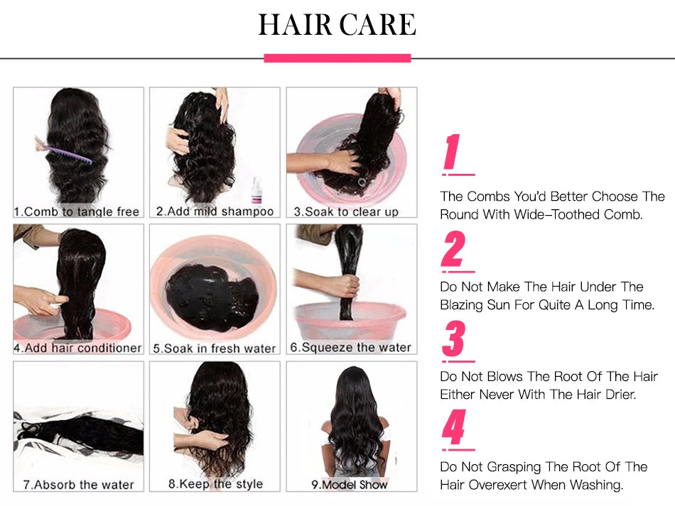 Ombre Body Wave Lace Front Human Hair Wigs