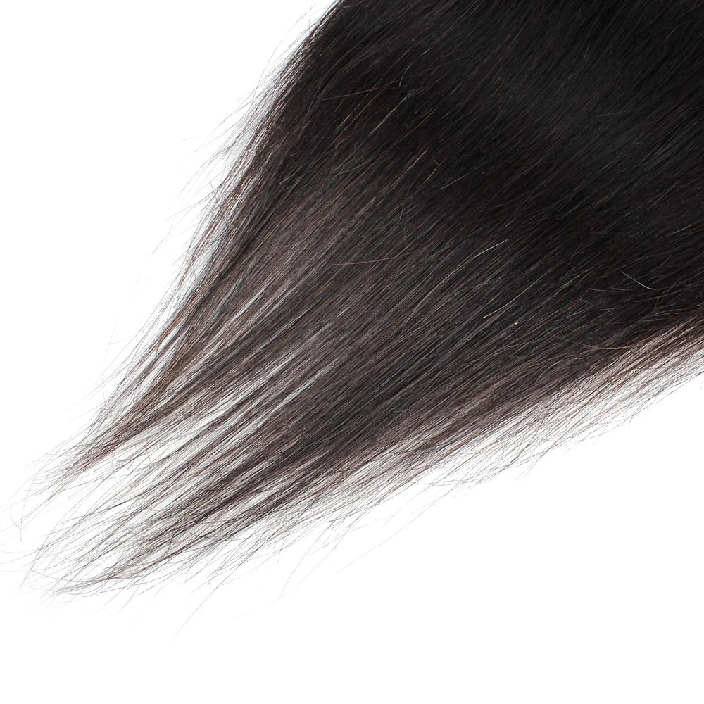 T Lace Middle Part Transparent Lace Closure Remy Human Hair - Various Options Available