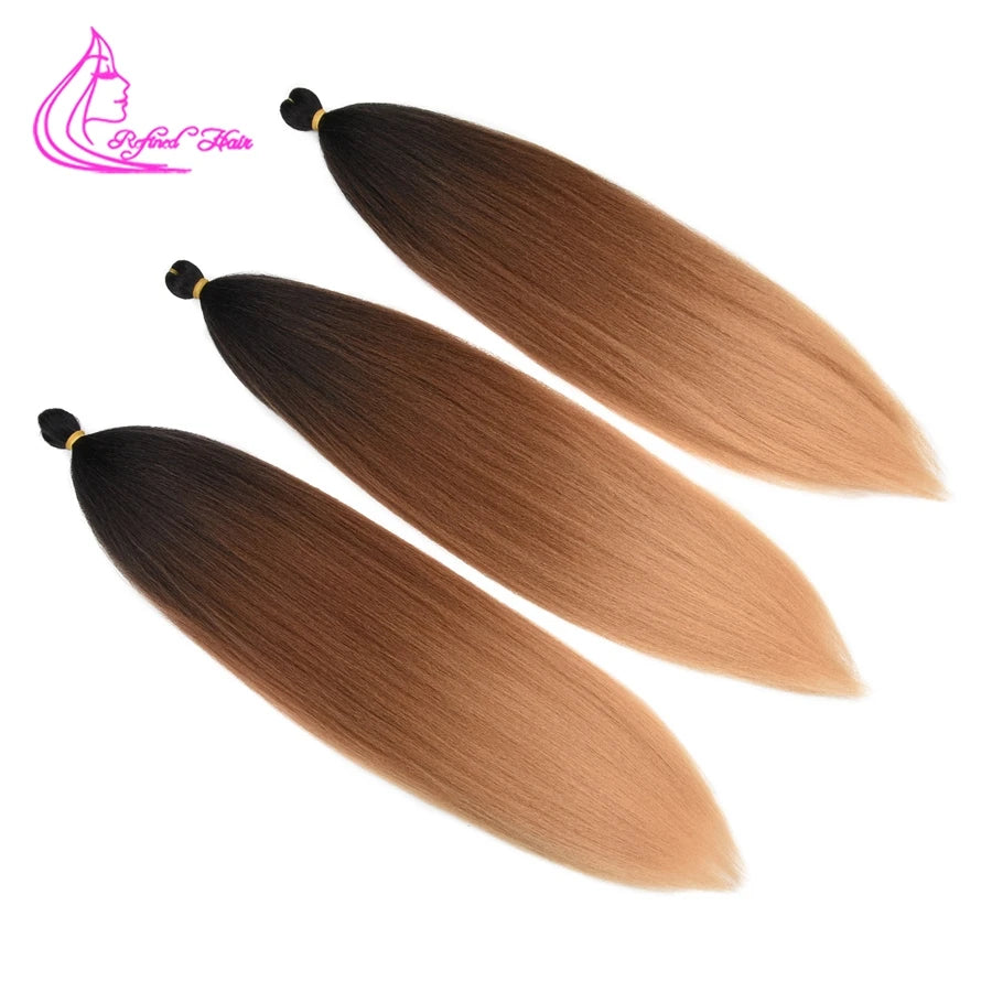 Refined Hair Pre stretched EZ Braid Synthetic - Various Colors Available