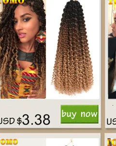 Senegalese Twist Synthetic Crochet Braided Hair - Various Colors Available