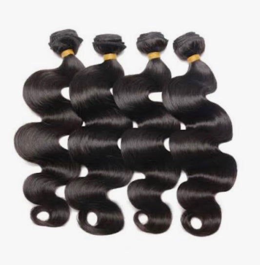 2Trendy -  Body Wave 100% Human Hair, 4 Weave Bundle Pcs