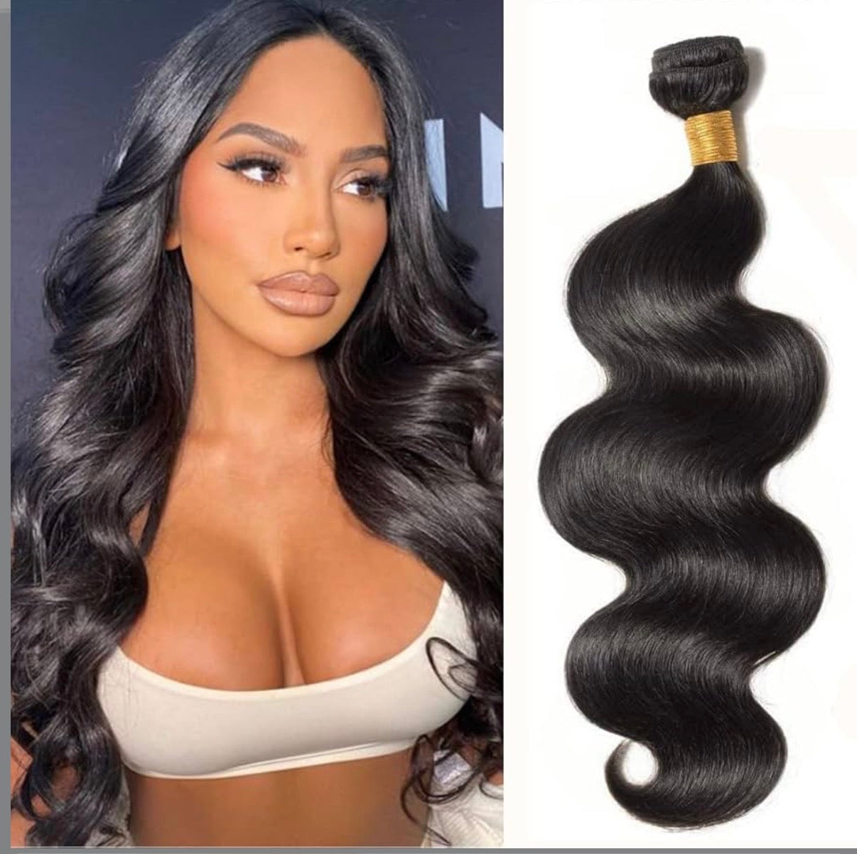 2Trendy -  Body Wave Bundles 100% Human Hair 1/3/4 Pcs