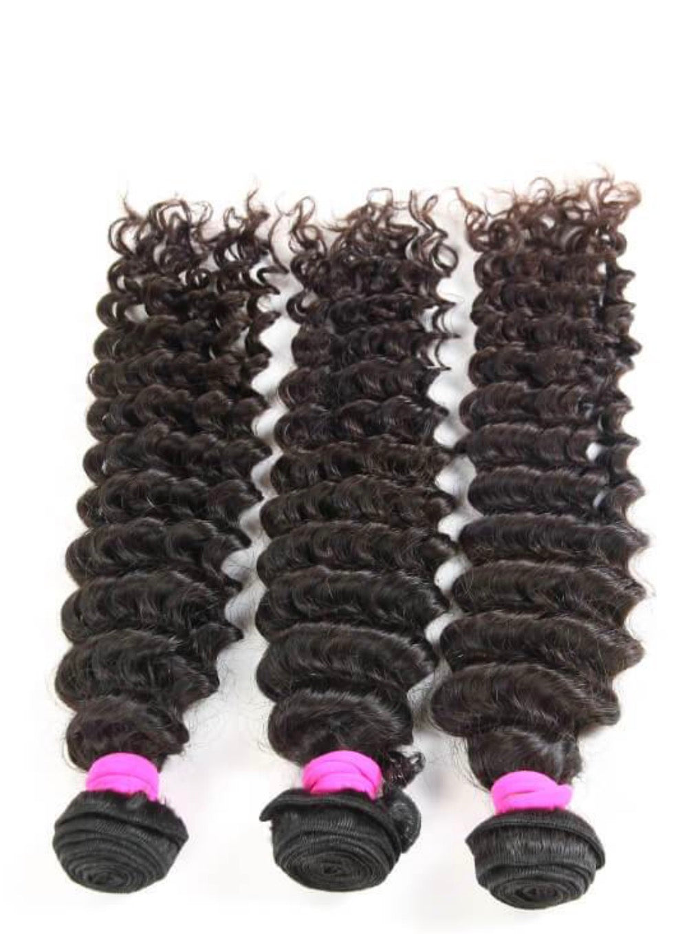2Trendy -  Deep Wave 4 Weave Bundles 100% Human Hair