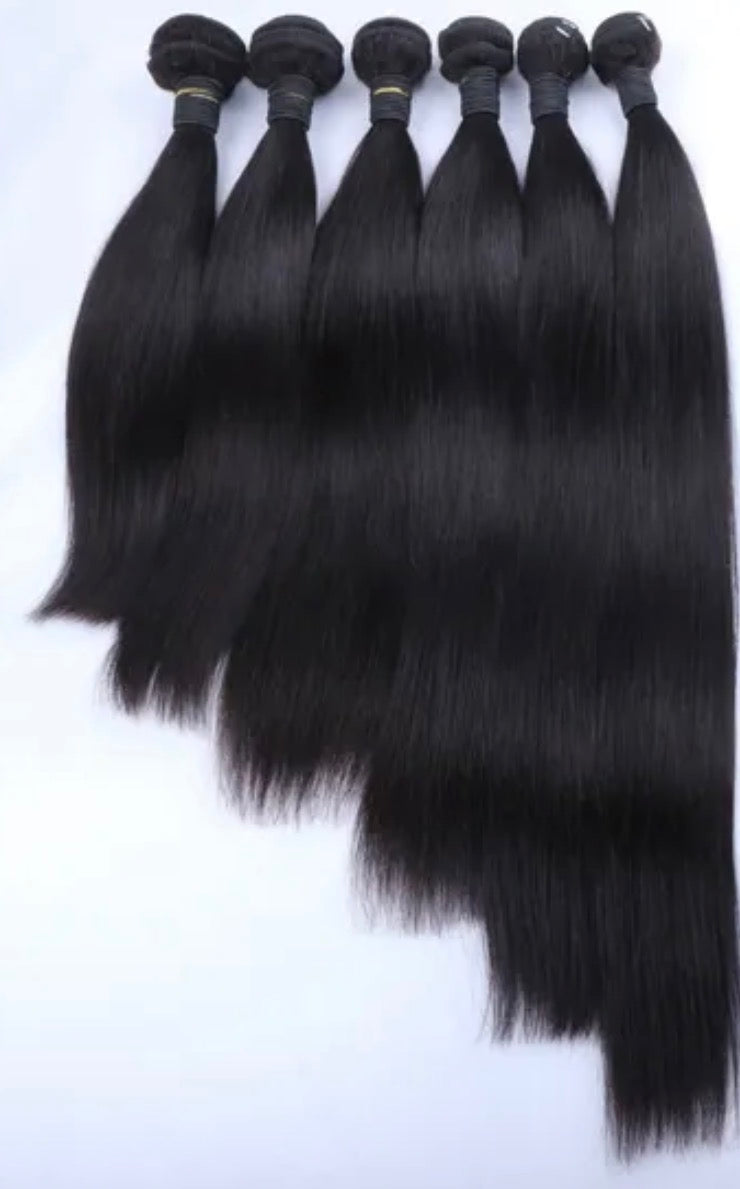 2Trendy - Straight Human Hair Bundles 3pc