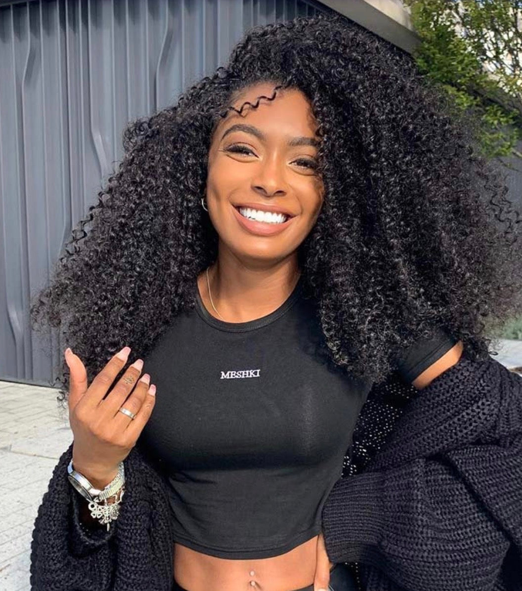 2Trendy -  Kinky Curly 3 or 4 Bundles 10-28 Inch 100% Human Hair