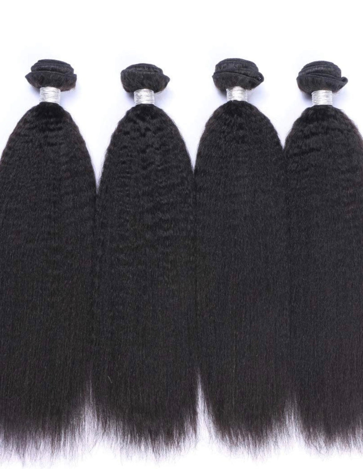 2Trendy -  Straight Human Hair Yaki 3 or 4 Bundles