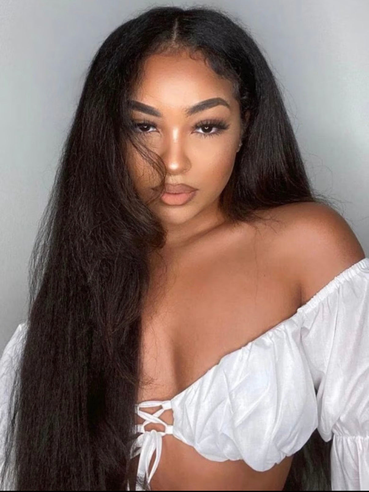 2Trendy -  Straight Human Hair Yaki 3 or 4 Bundles
