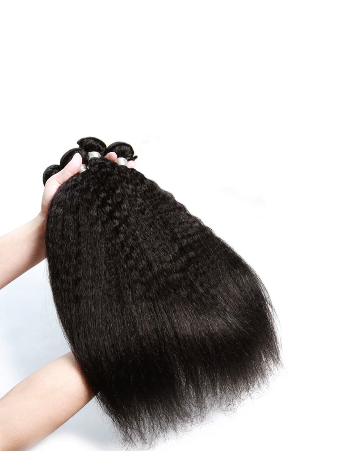 2Trendy -  Straight Human Hair Yaki 3 or 4 Bundles