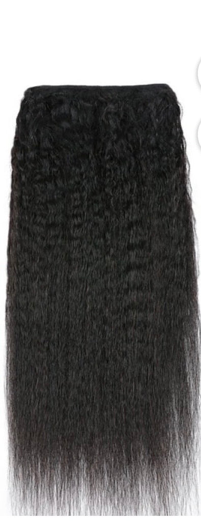2Trendy -  Straight Human Hair Yaki 3 or 4 Bundles