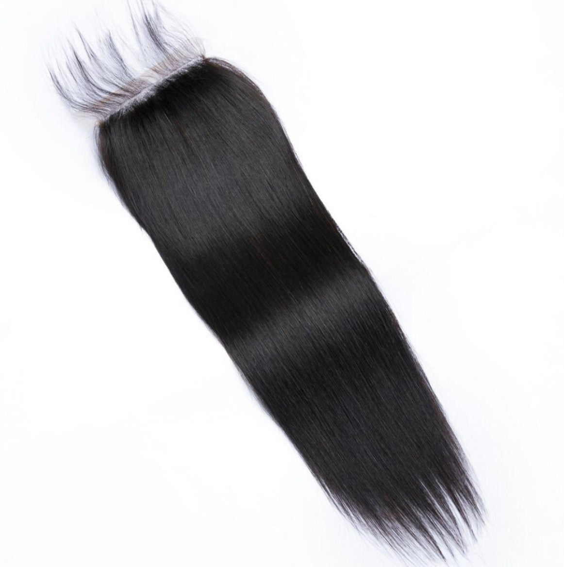 2Trendy - Straight Human Hair 5x5 HD/Transparent Lace Closure Pure-Hand Tied