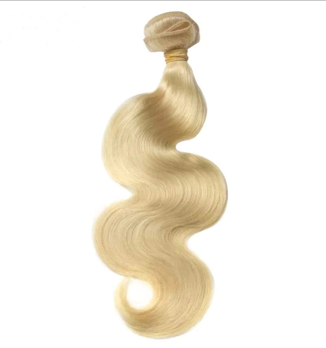 2Trendy 613 Blonde Color Body Wave Brazilian Remy Human Hair Bundles