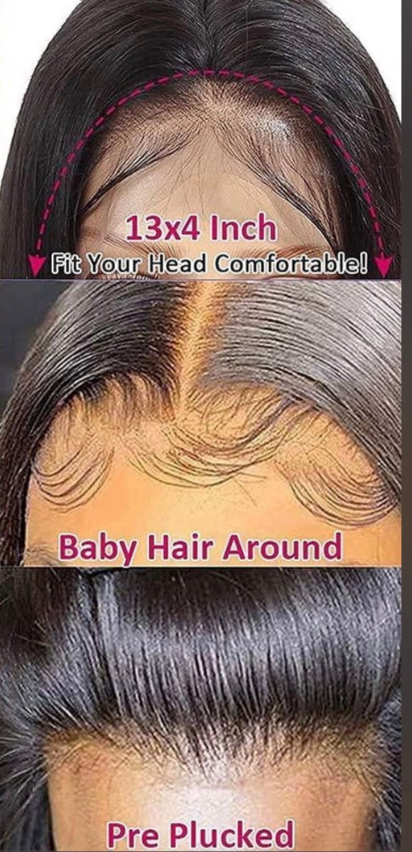2Trendy - Lace Front Body Wave Human Hair Wig