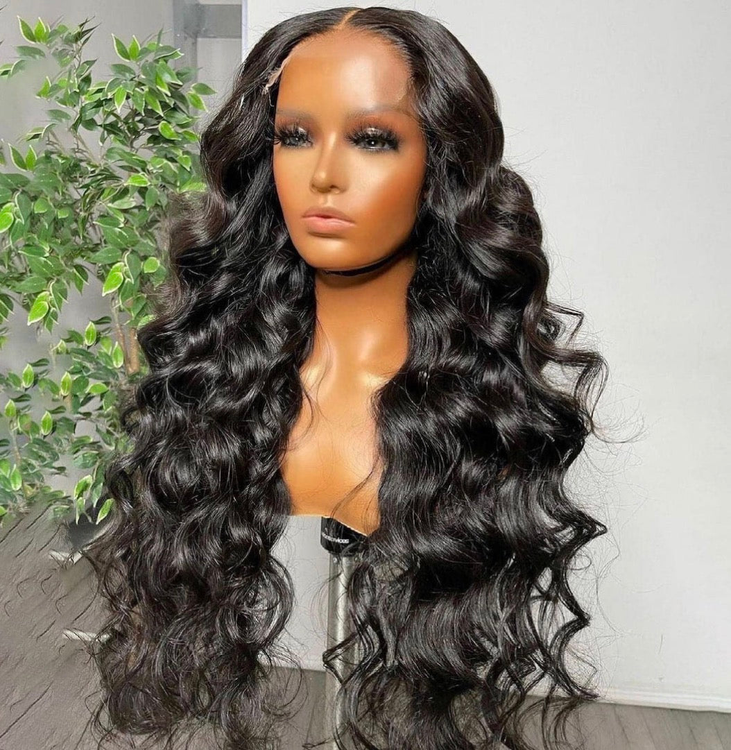 2Trendy Body Wave Wig - 5x5 HD Lace Closure Human Hair Pre-Plucked Hairline
