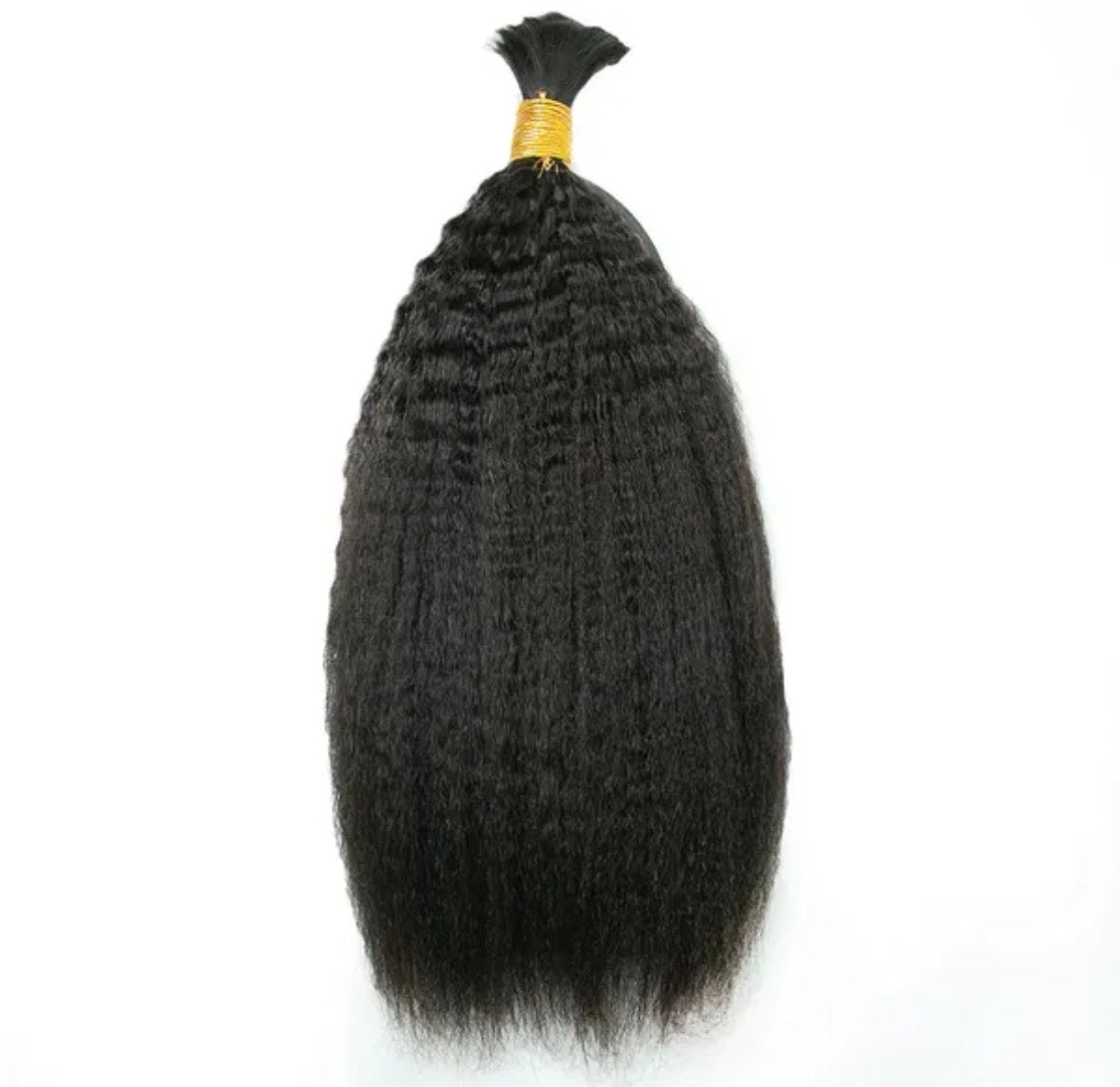 Wet And Wavy Natural Color Human Braiding Hair