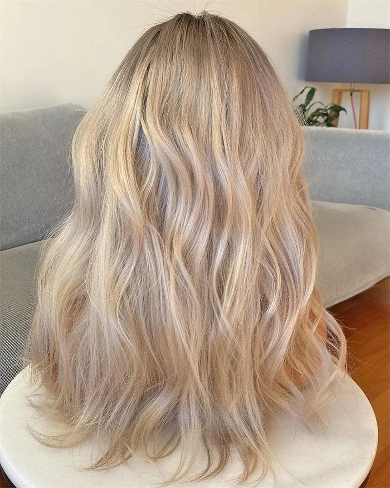 Synthetic Loose Body Wave Lace Front Honey/Platinum/Ash Blonde Wig