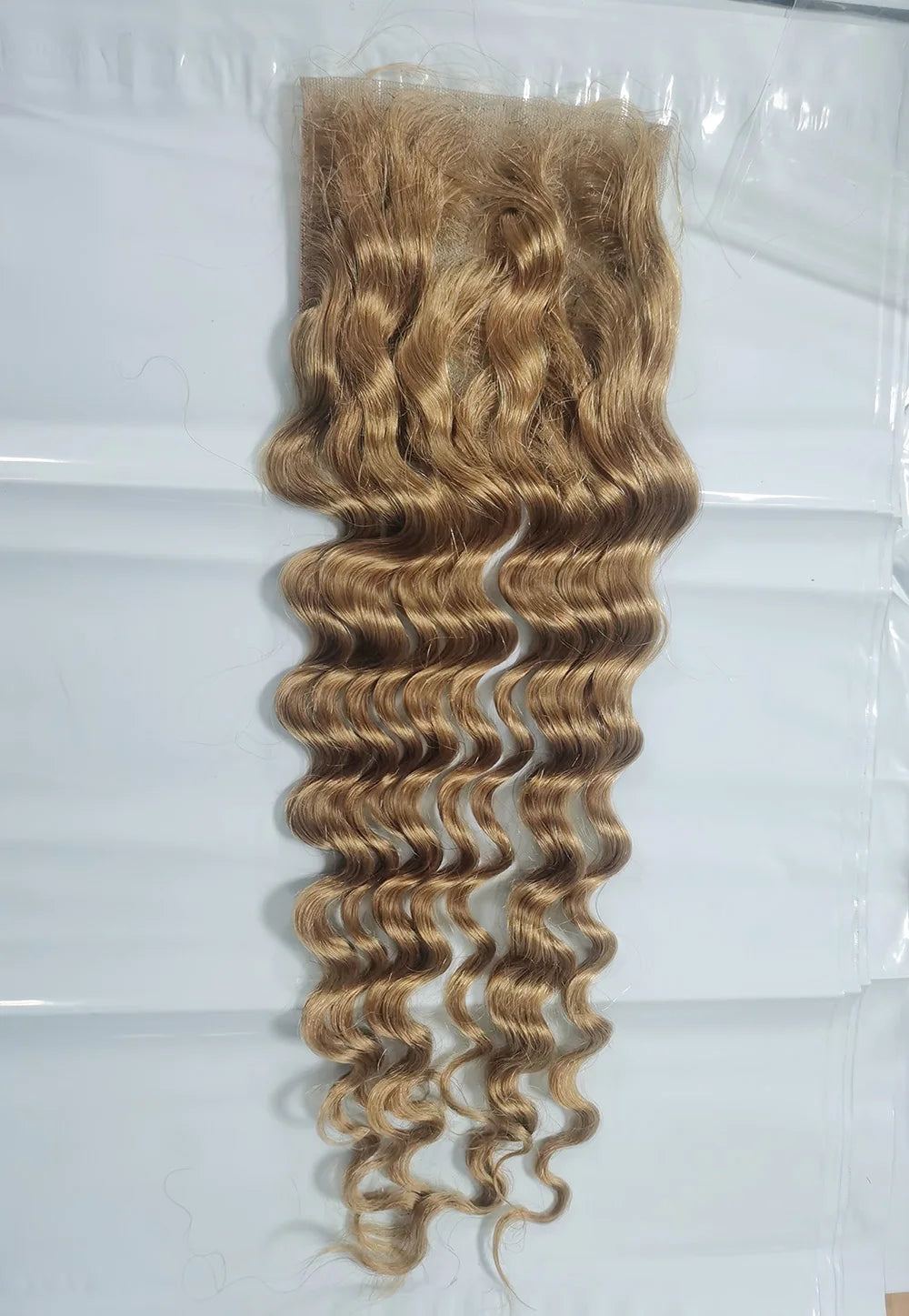Closures with baby hair - 27# Honey Blonde 100% Human Hair - Various Options Available