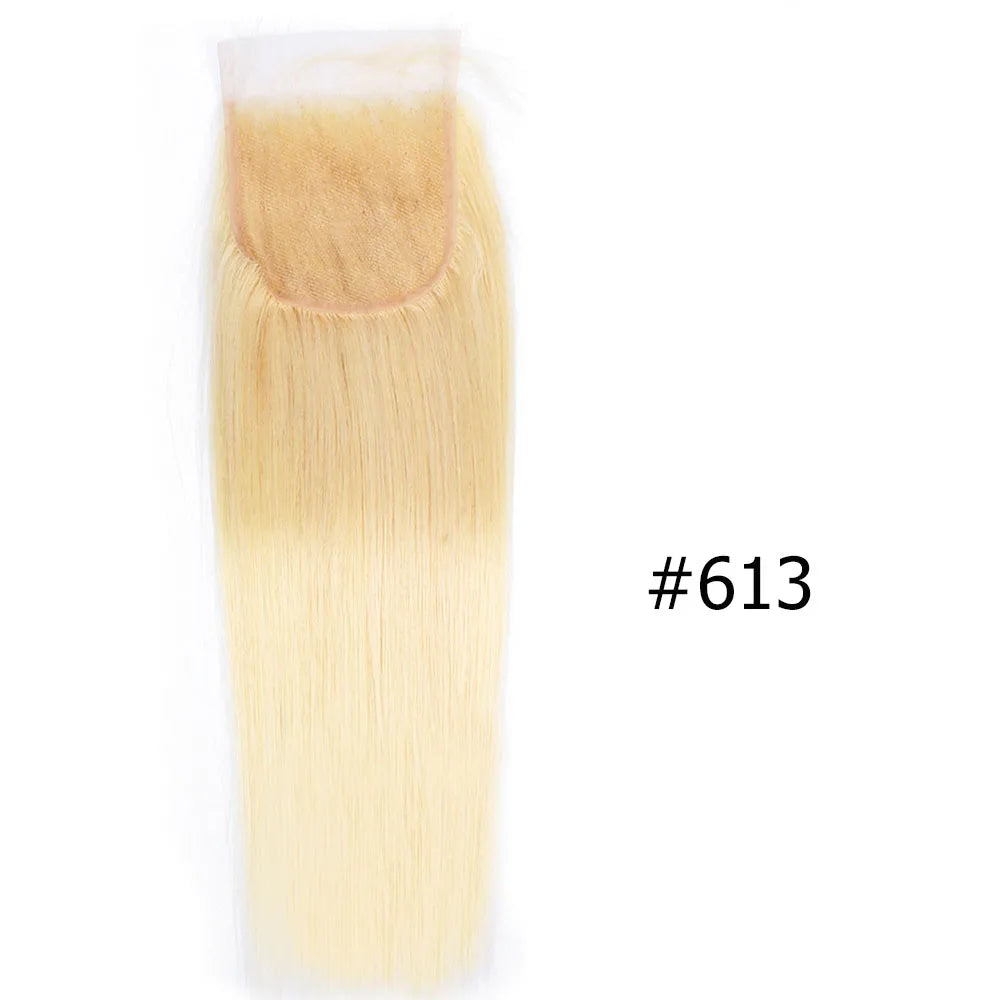 Straight Remy  Human Hair Transparent Lace & Closure - Various Options Available