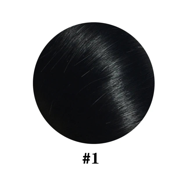 Straight Clip - In Human Hair Extensions, 8pcs Set - Various Colors Available