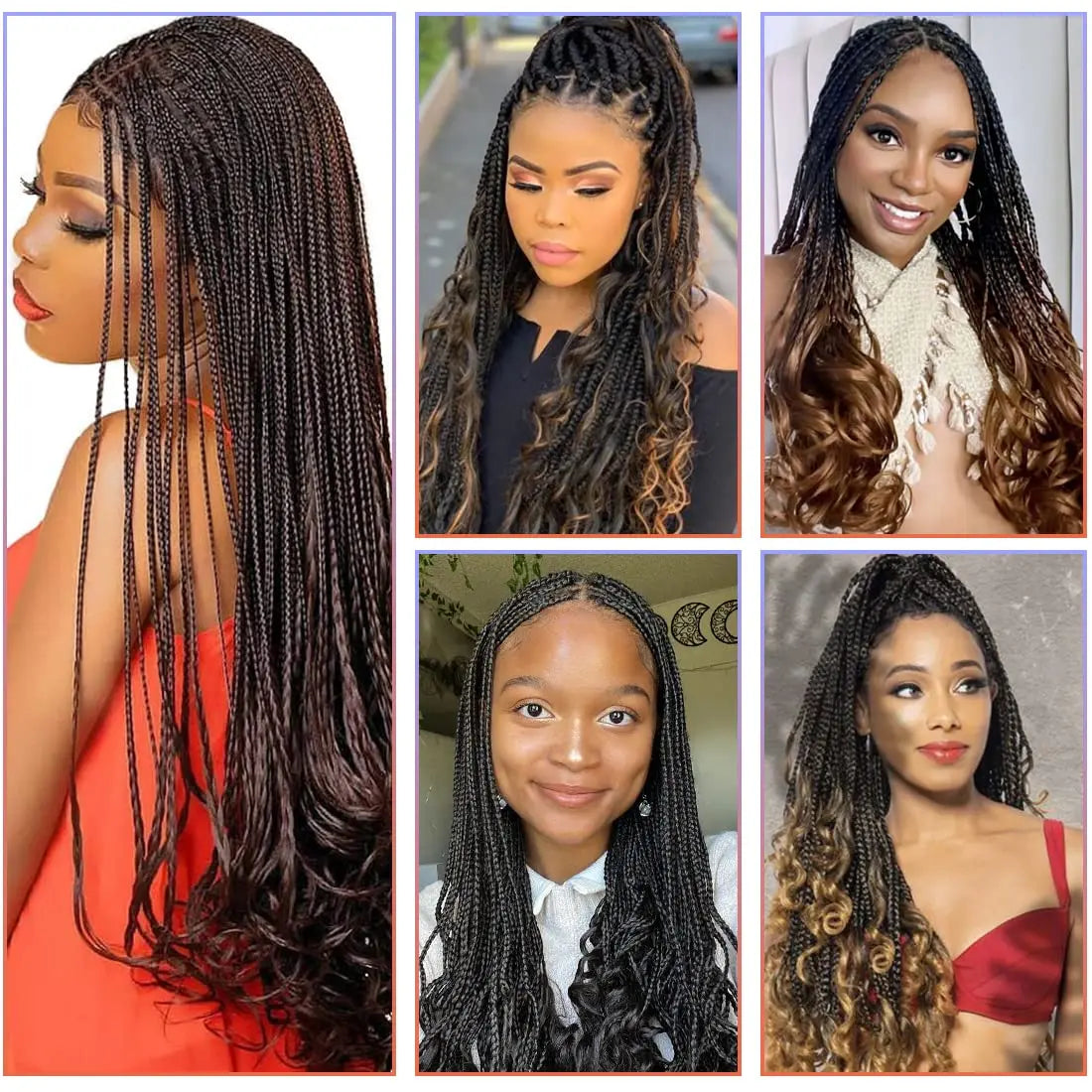 Pre-Stretched French Curly Synthetic Braiding Hair