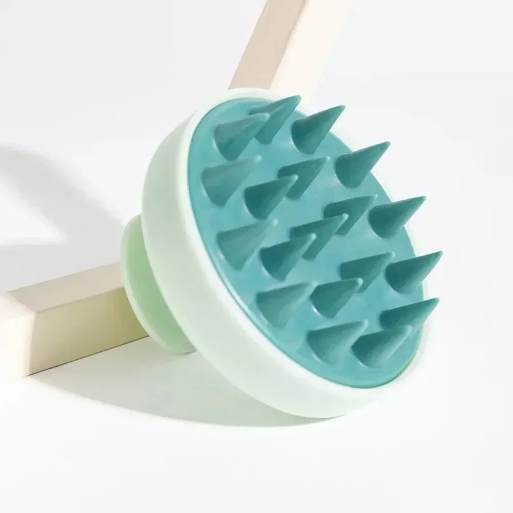 1pc Silicone Shampoo Brush Head Scalp Massage