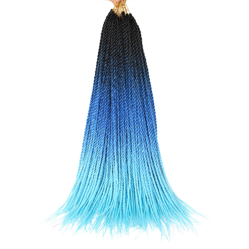 Synthetic Long Pre-Looped Box Braids Crochet Hair