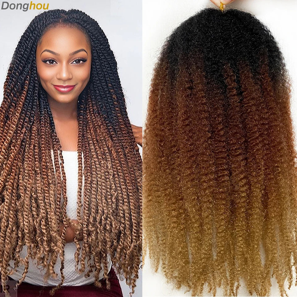 18 Inch Synthetic Marley Braiding Hair - Various Colors Available