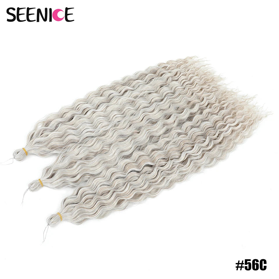 Synthetic Water Wave Twist Crochet Hair - Various Colors Available