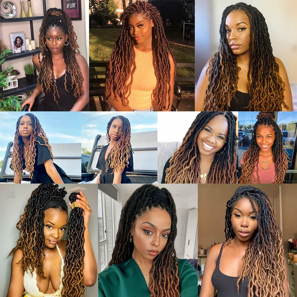 Goddess Faux Locs Synthetic Crochet Hair