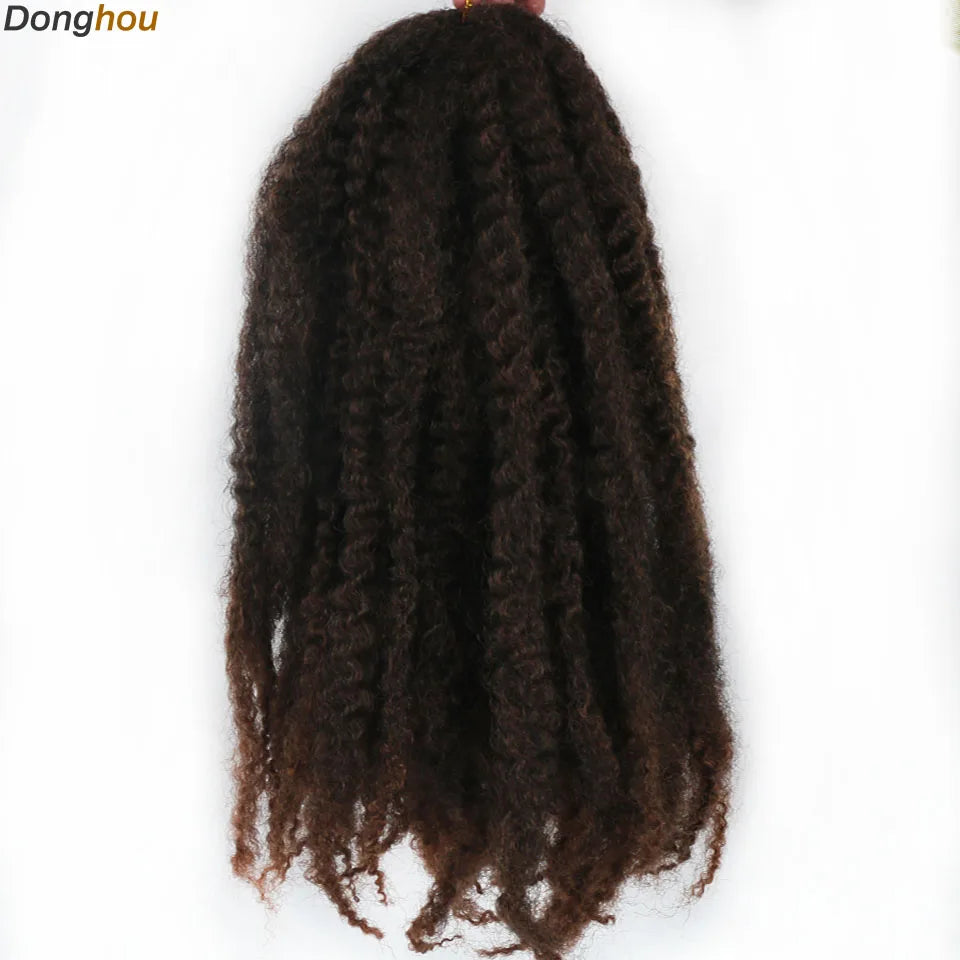 18 Inch Synthetic Marley Braiding Hair - Various Colors Available